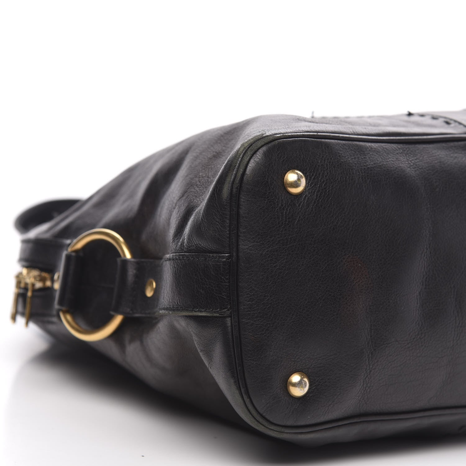 Saint Laurent Calfskin Oversized Muse Black 8 of 17