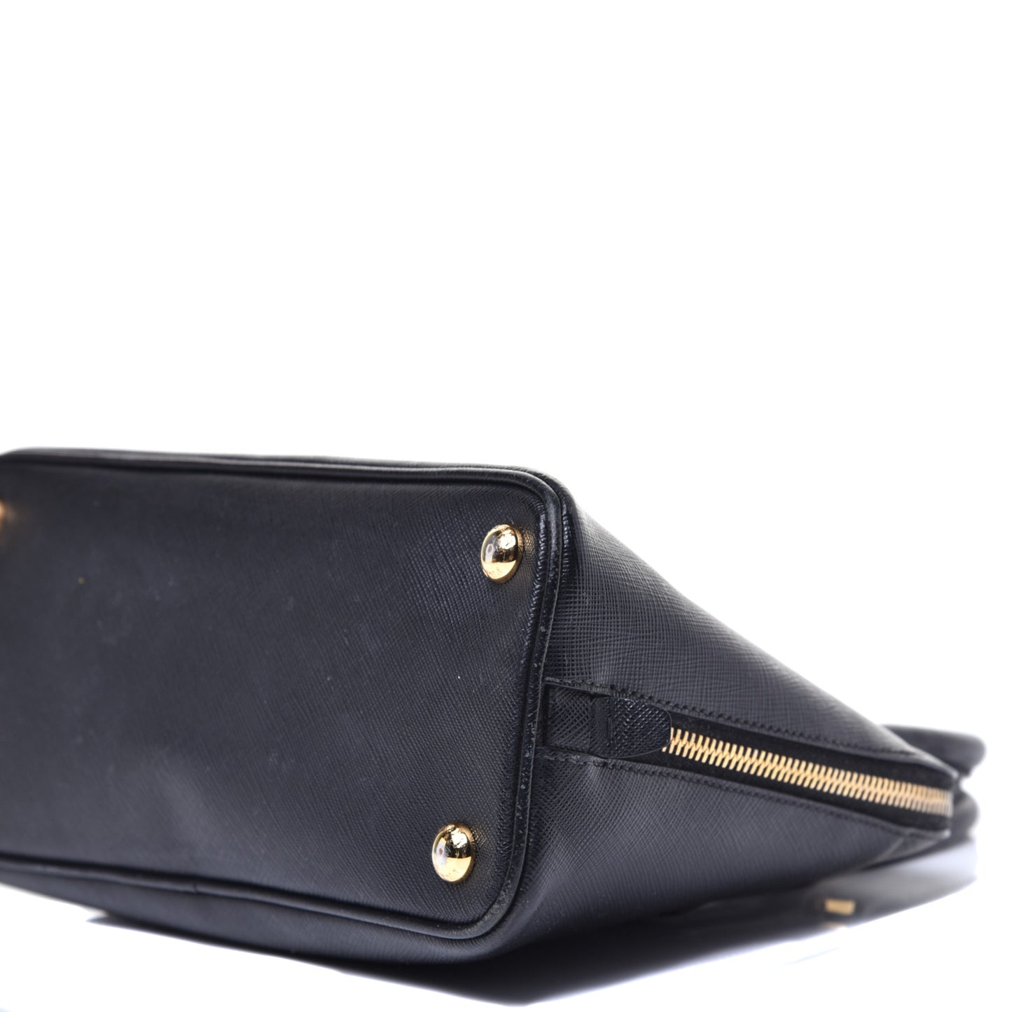 Saffiano Lux Small Promenade Tote Black