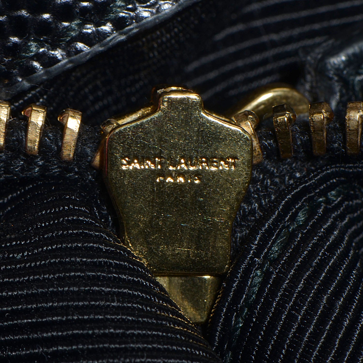 Saint Laurent Grain De Poudre North South Medium Museum Tote Black 8 of 9