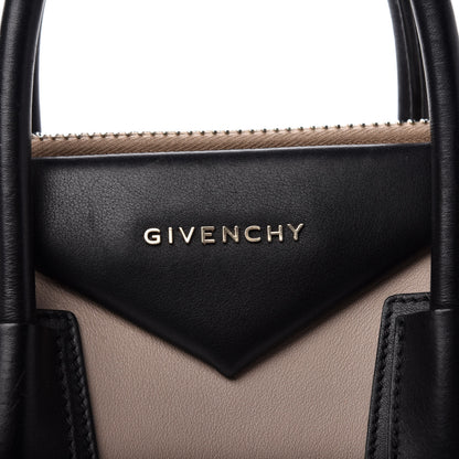 Givenchy Calfskin Medium Tri-Color Antigona Beige Black White 10 of 12