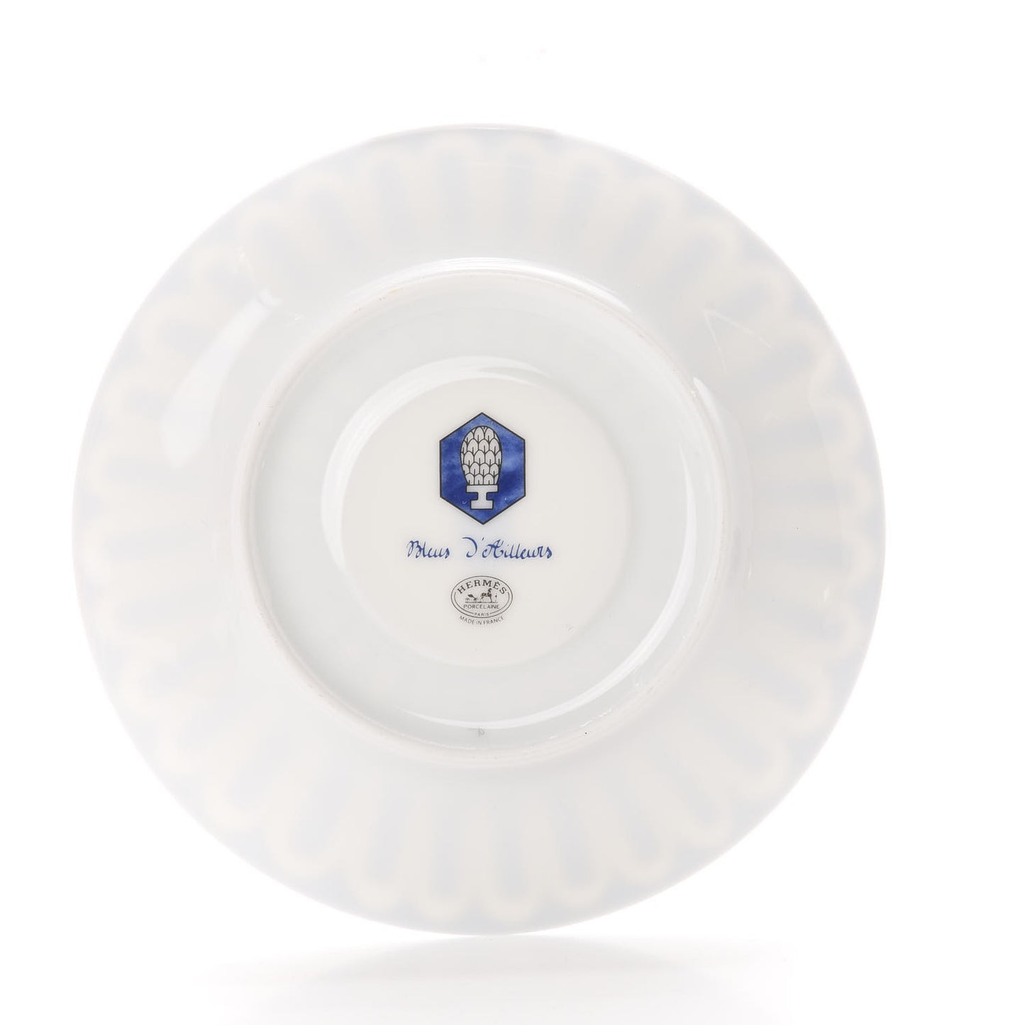 Porcelain Bleus d'Ailleurs Tea Cup And Saucer Set Of 2