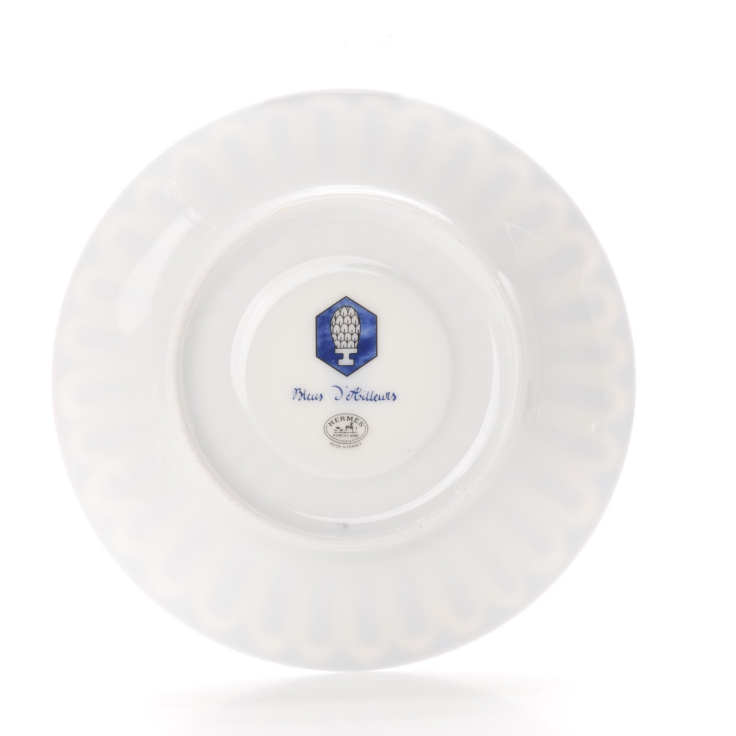Hermes Porcelain Bleus d'Ailleurs Tea Cup And Saucer Set Of 2 7 of 10