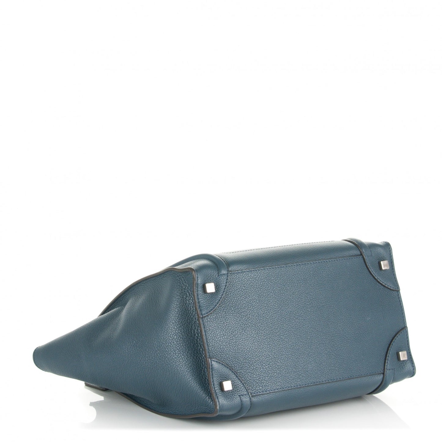 Drummed Calfskin Mini Luggage Orage