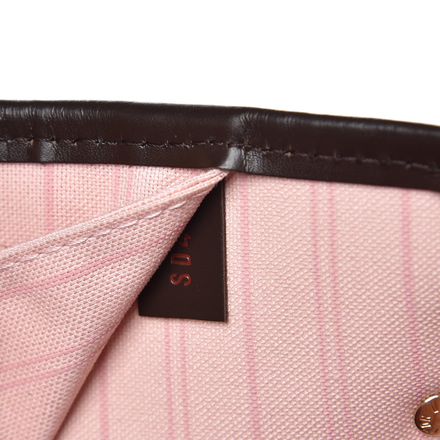 Damier Ebene Neo Neverfull MM Rose Ballerine