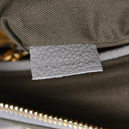 Chloe Calfskin Medium Marcie Satchel Cashmere Grey 6 of 13