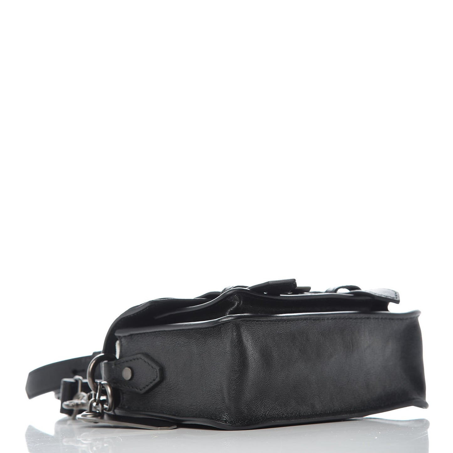 Lambskin Micro PS1 Satchel Black