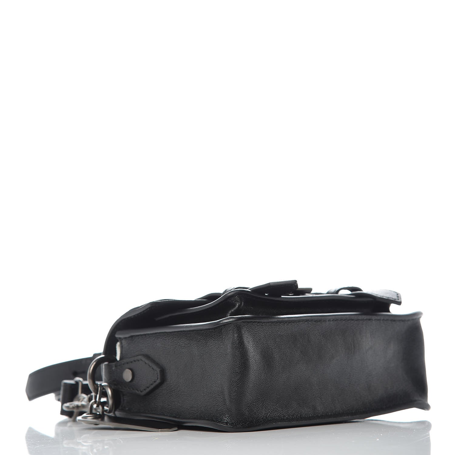 Proenza Schouler Lambskin Micro PS1 Satchel Black 4 of 8
