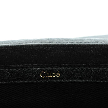 Chloe Grained Calfskin Sally Clutch Black 6 of 7