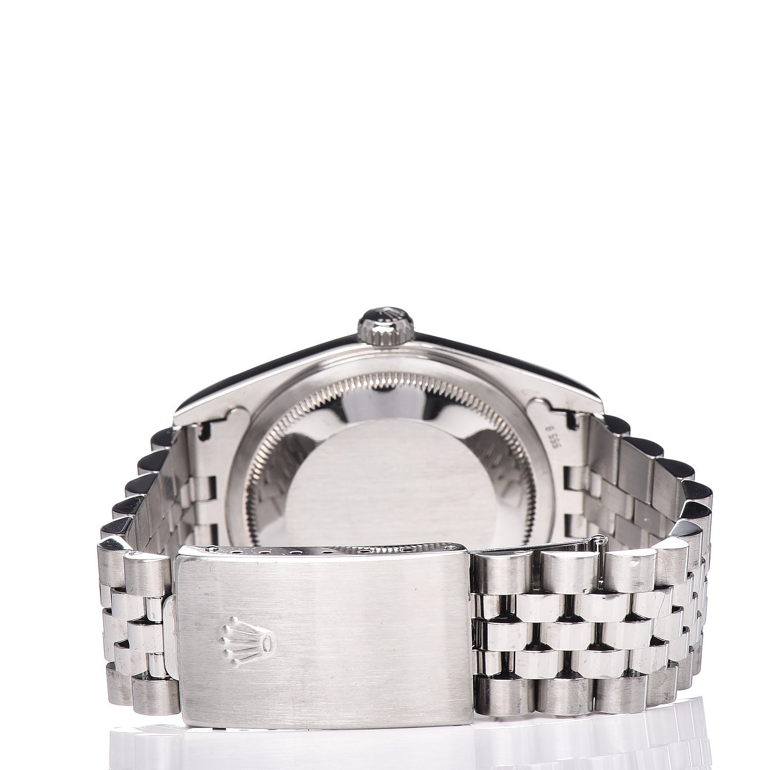 Rolex Stainless Steel 18K White Gold 36mm Oyster Perpetual Datejust Watch Silver 16234 4 of 5