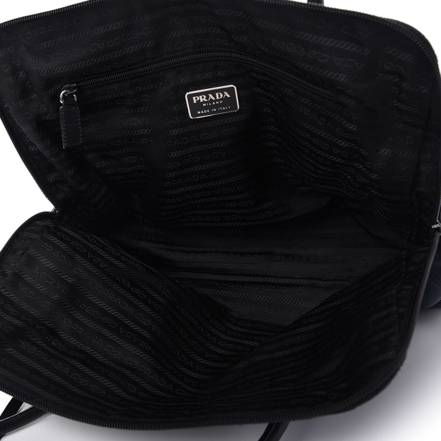 Tessuto Nylon Shoulder Bag Blue