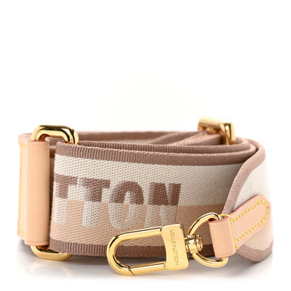 Louis Vuitton Jacquard Speedy Bandouliere 20 Shoulder Strap Beige 1 of 3