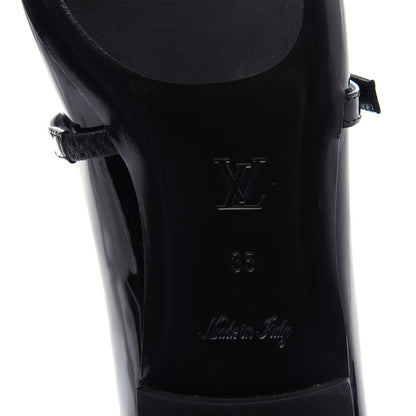 Louis Vuitton Patent Uniformes Ballet Flats 35 Black 9 of 10