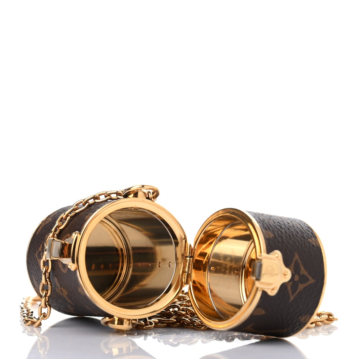 Louis Vuitton Monogram Chain Lipstick Case 6 of 7