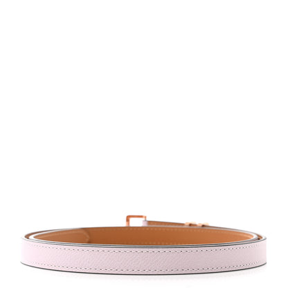 Hermes Epsom 15mm Pop H Belt 75 Mauve Pale 2 of 8