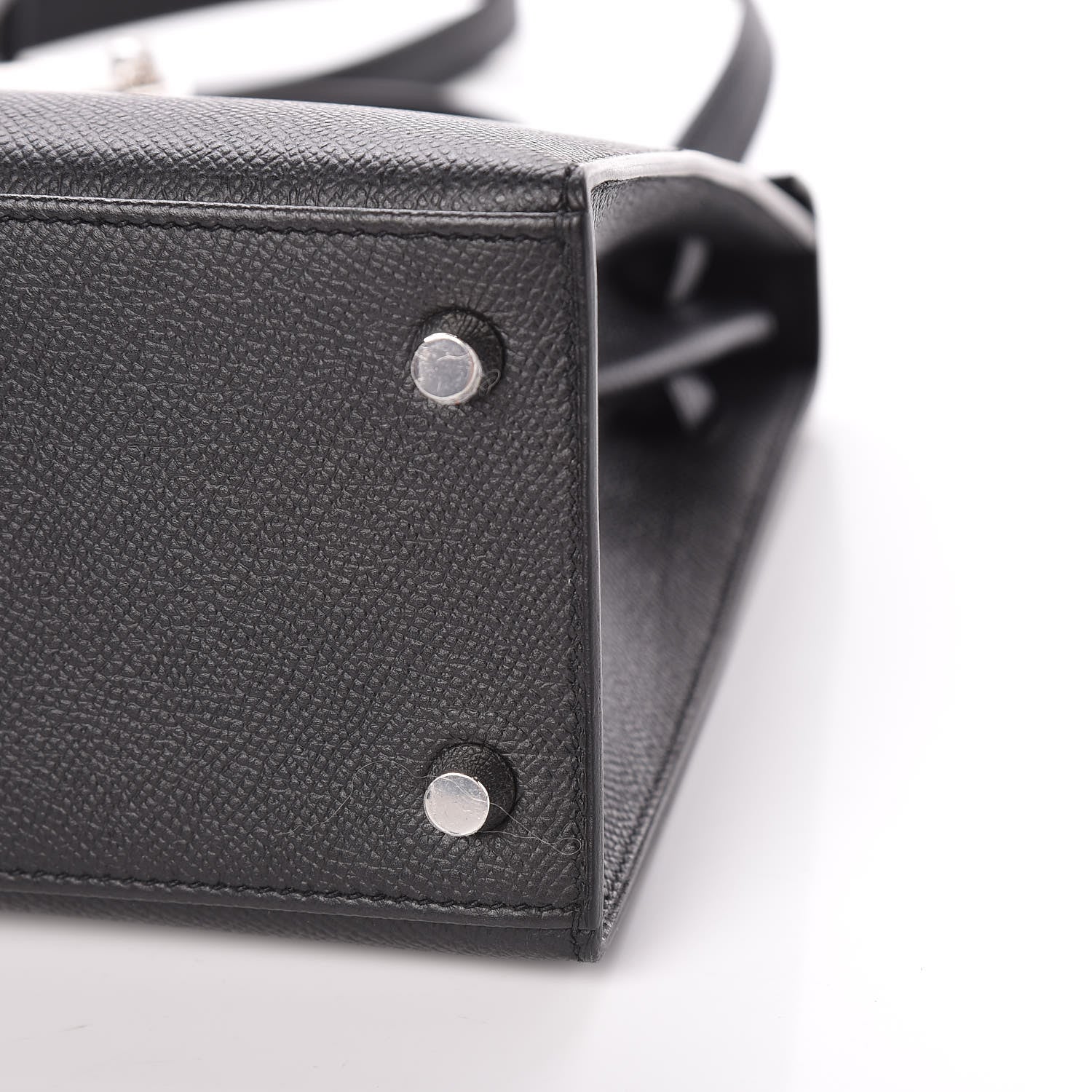 Hermes Epsom Kelly Sellier 25 Black 44 of 45