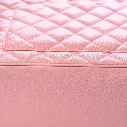 Chanel Caviar Quilted Medallion Tote Light Pink 14 of 16