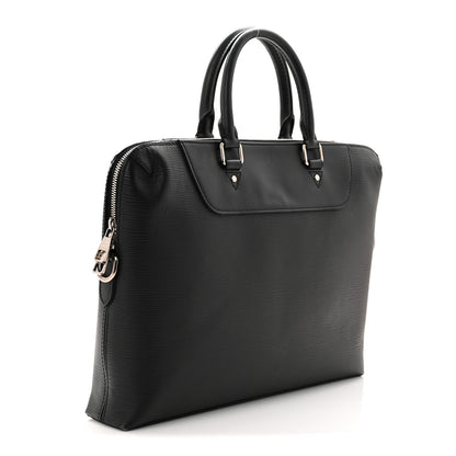 Louis Vuitton Epi Porte-Documents Jour Briefcase Black 3 of 11