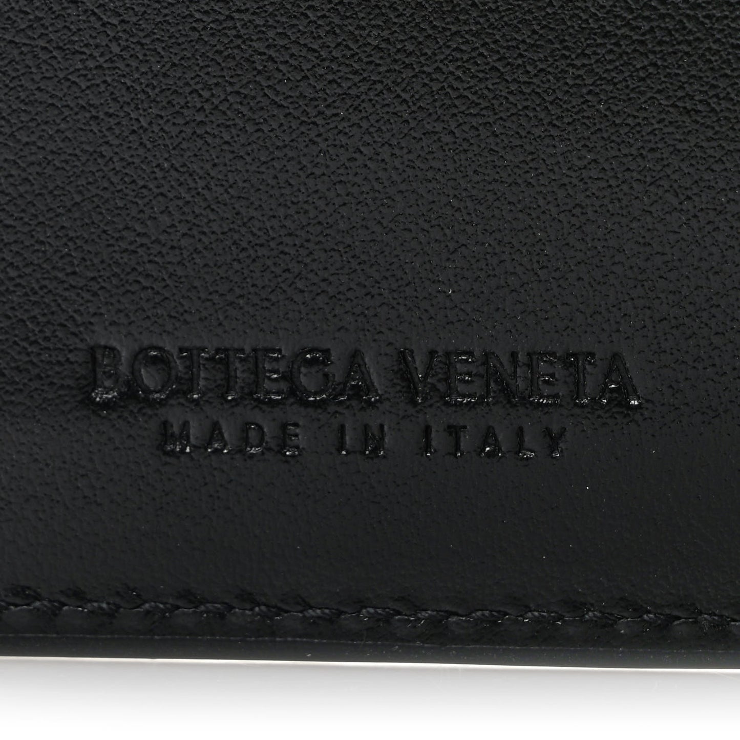 Nappa Intrecciato Wallet Black