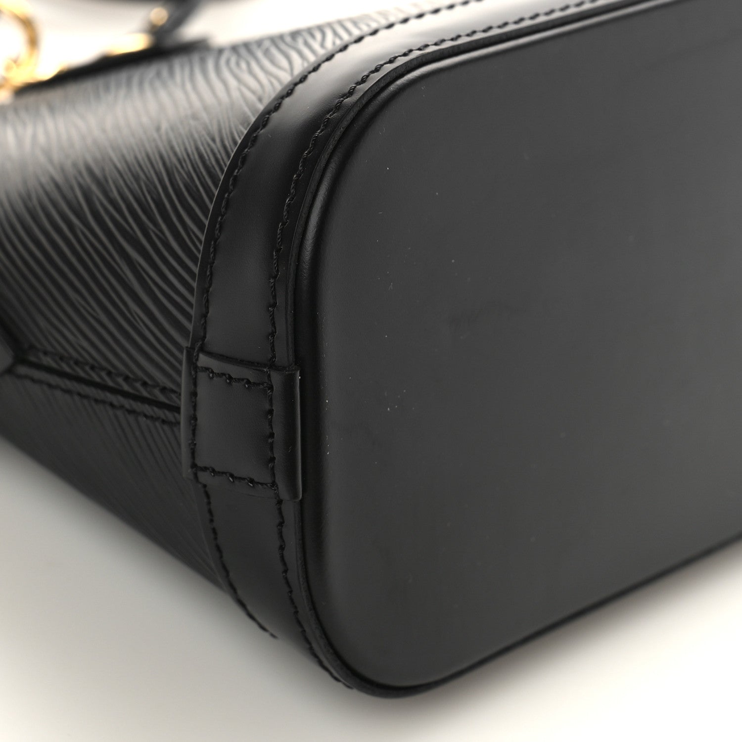 Louis Vuitton Epi Alma Mini Black 7 of 9