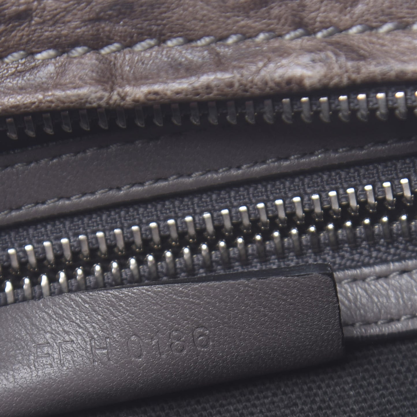 Tumbled Sheepskin Mini Pandora Charcoal