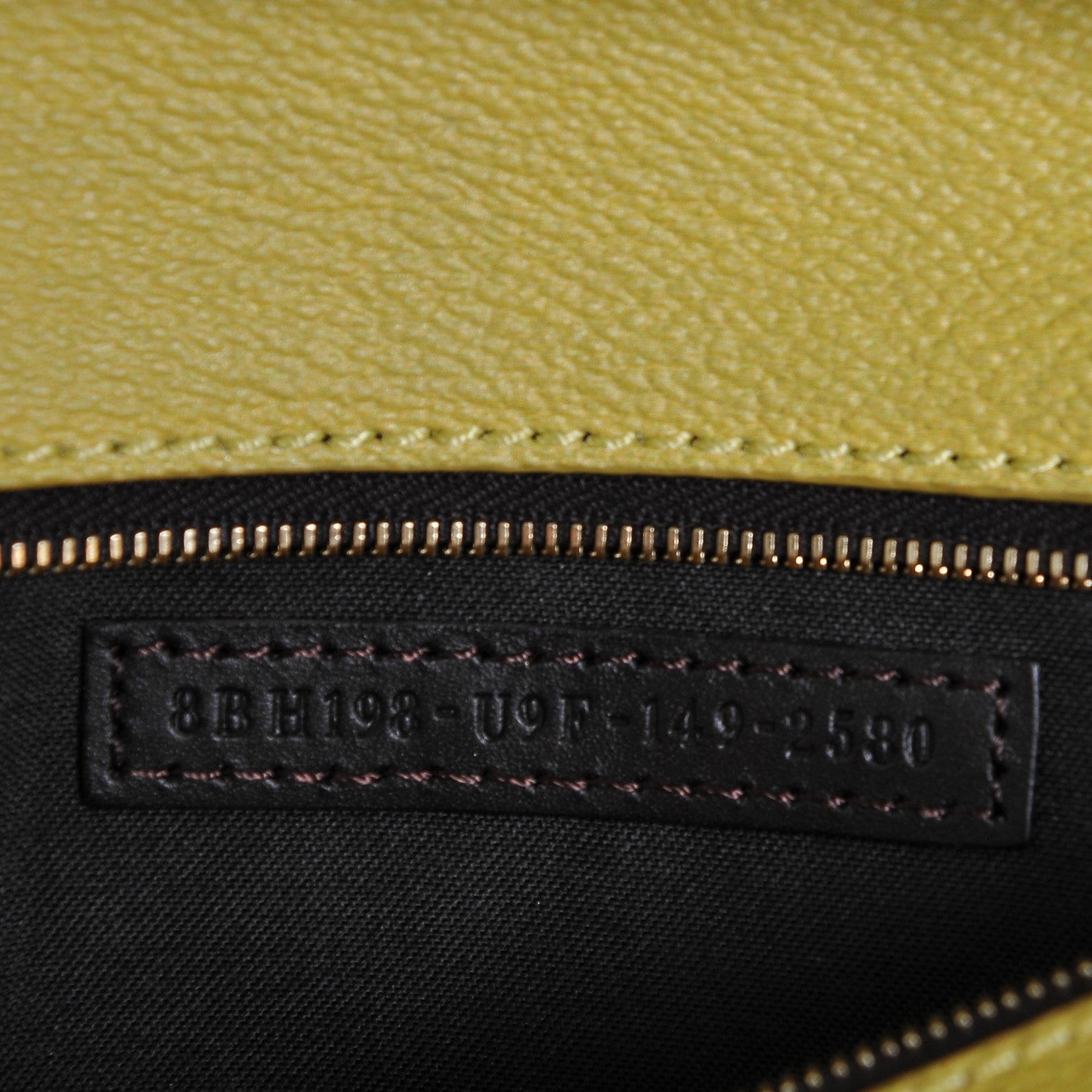 Fendi Zucca Spalmati Ombre Small Roll Tote Tobacco Cedro 9 of 9