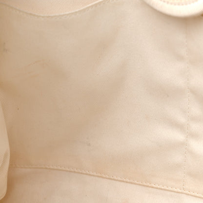 Chanel Canvas Pearl Large Deauville Tote Ecru Beige 15 of 19