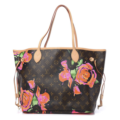 Louis Vuitton Monogram Roses Neverfull MM 1 of 10