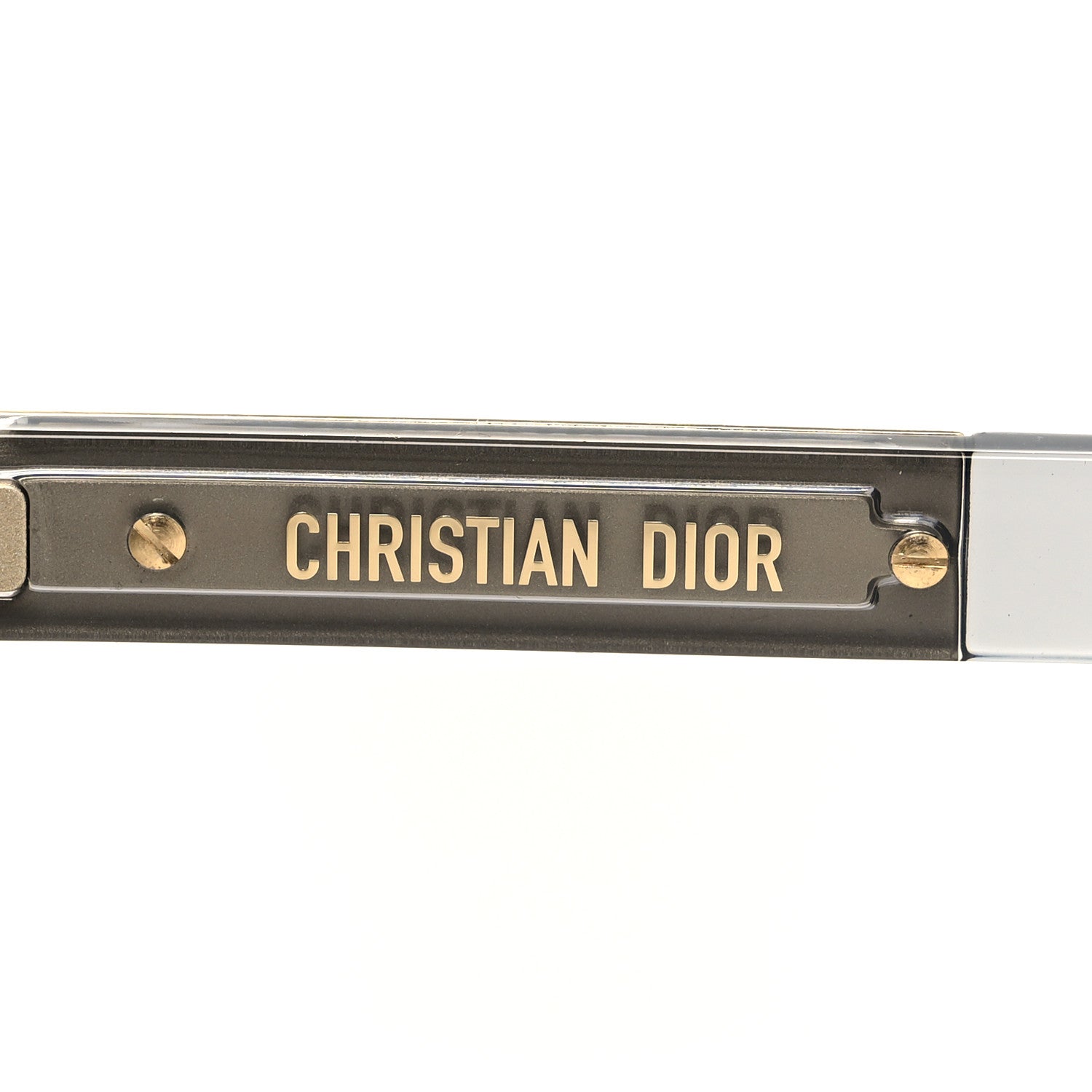 Christian Dior Diorsignature S5U Square Sunglasses Gold 5 of 9