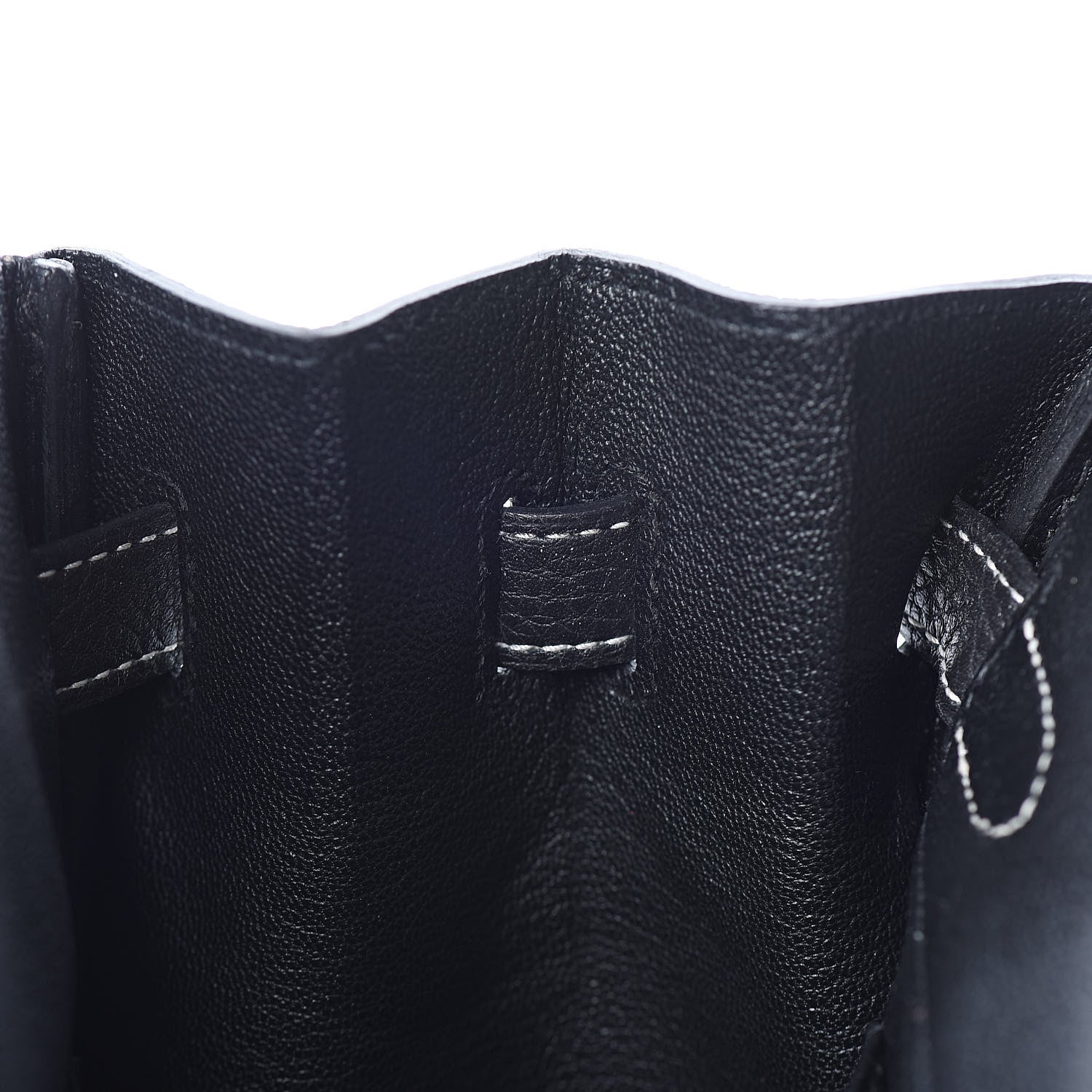 Hermes Togo Horseshoe Birkin 30 Black Etoupe 11 of 29