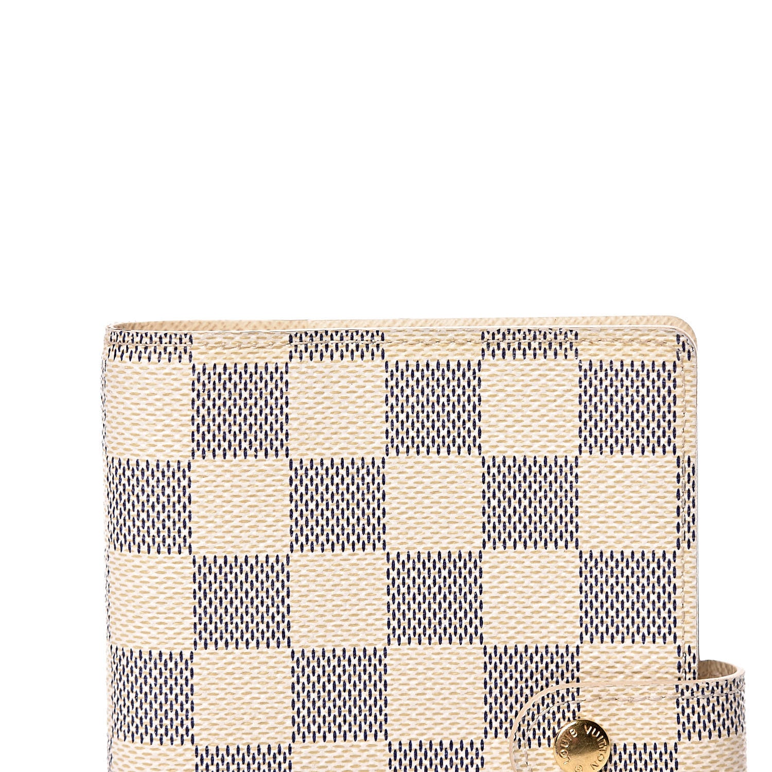 Louis Vuitton Damier Azur Small Ring Agenda Cover 8 of 9