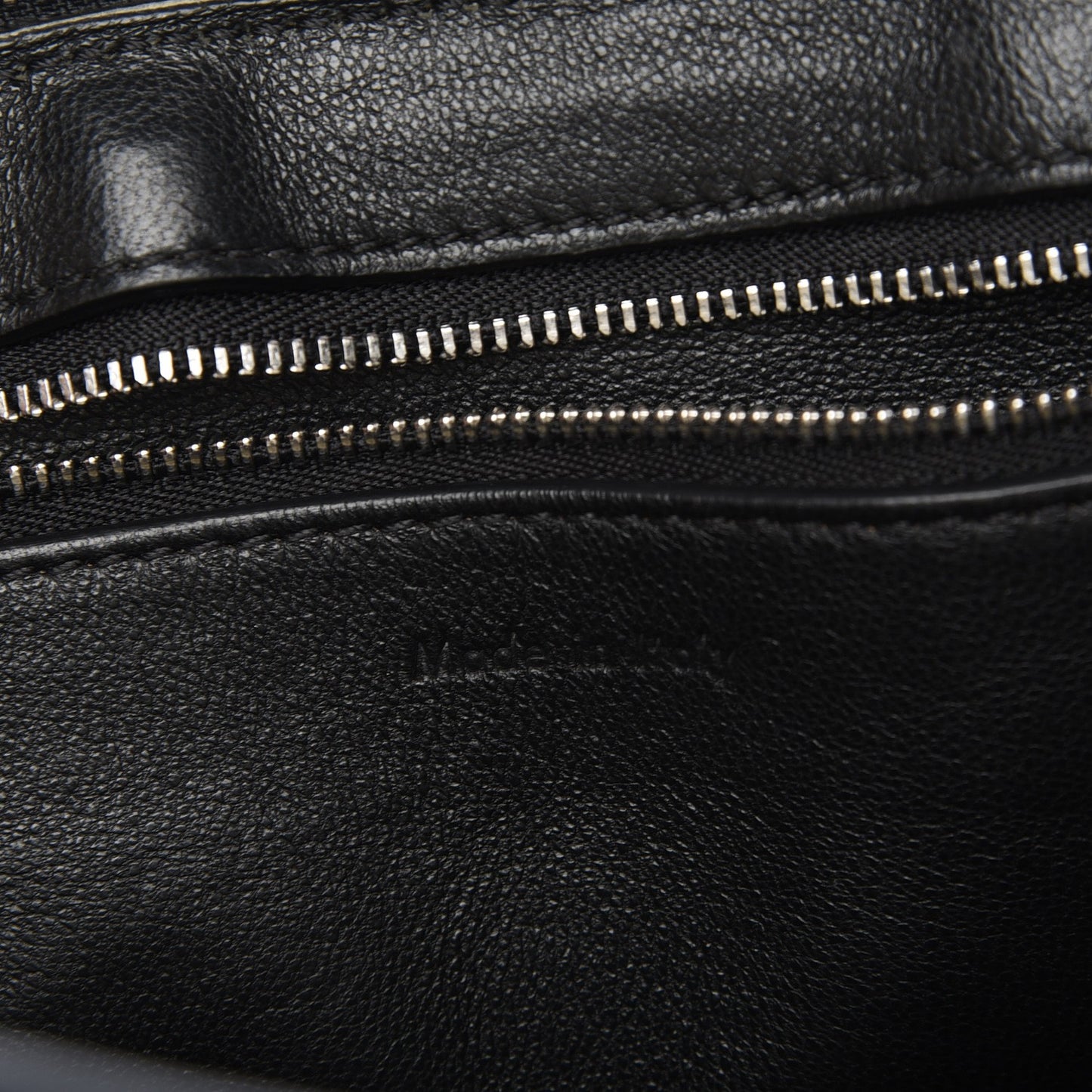 Grained Calfskin Large Edge Shoulder Bag
