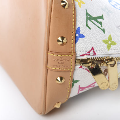 Louis Vuitton Monogram Multicolor Alma White 6 of 11