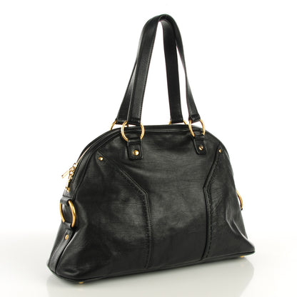 Saint Laurent Calfskin Large Muse Black 3 of 7