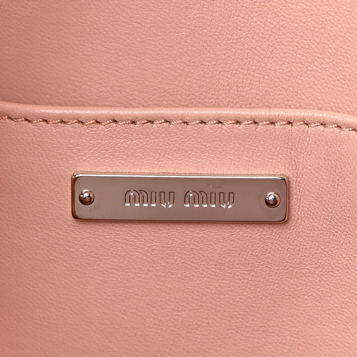 Miu Miu Nappa Matelasse Chain Flap Shoulder Bag Orchidea 6 of 19