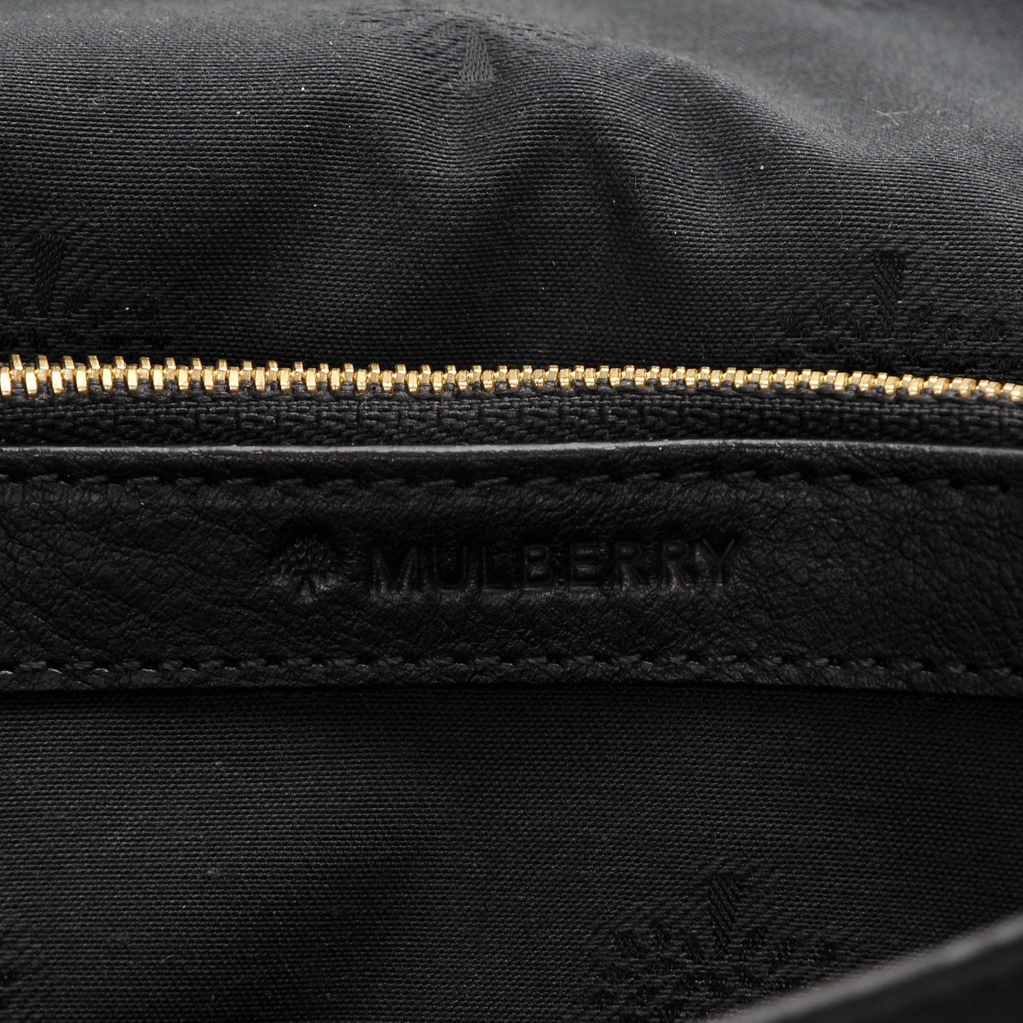 Grainy Leather Bayswater Wallet Black