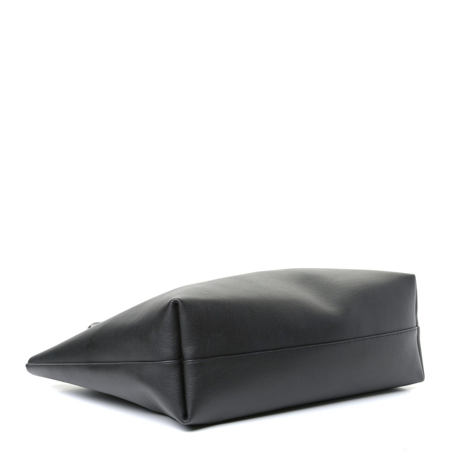 Saint Laurent Calfskin Large Shopping Tote Black 3 of 6