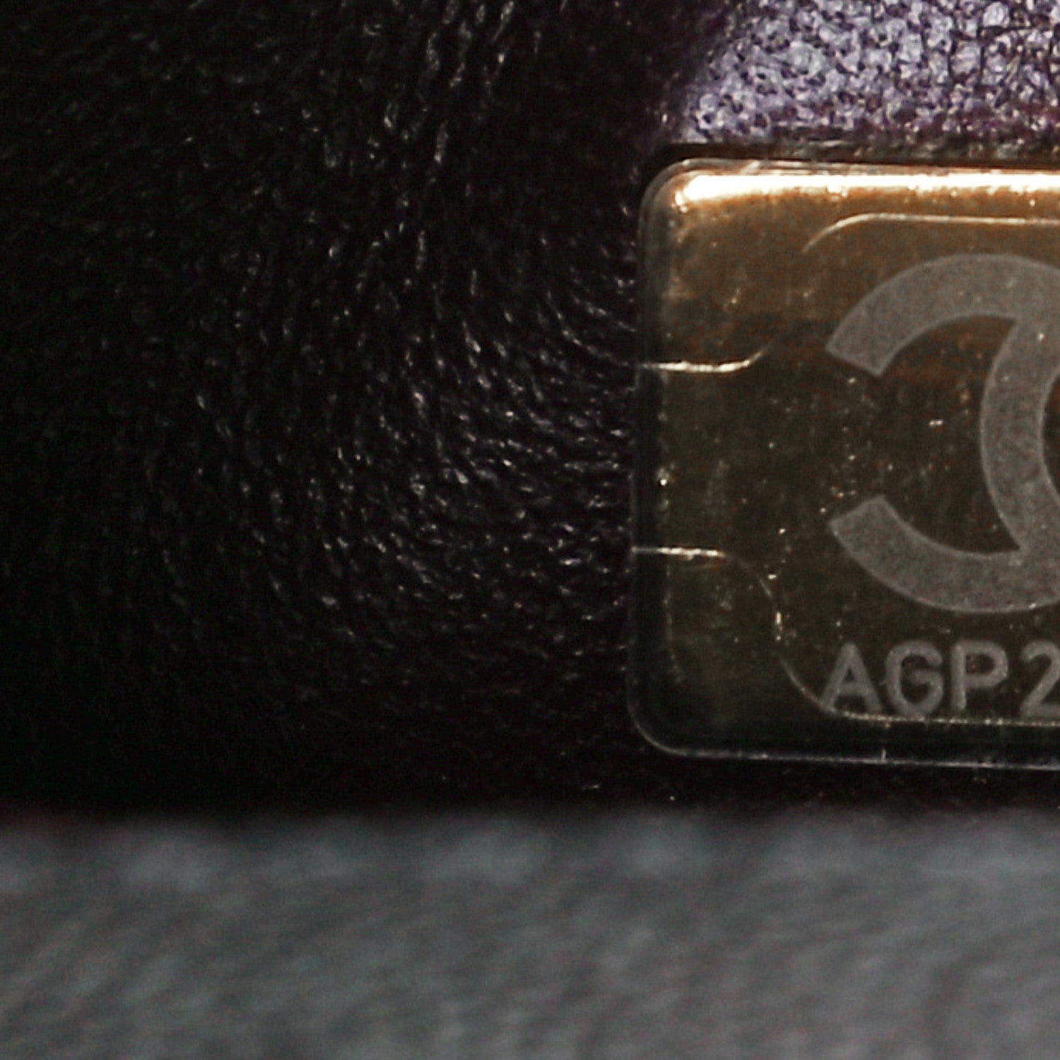 Chanel Caviar Lizard Quilted Small Coco Handle Flap Black 8 of 11
