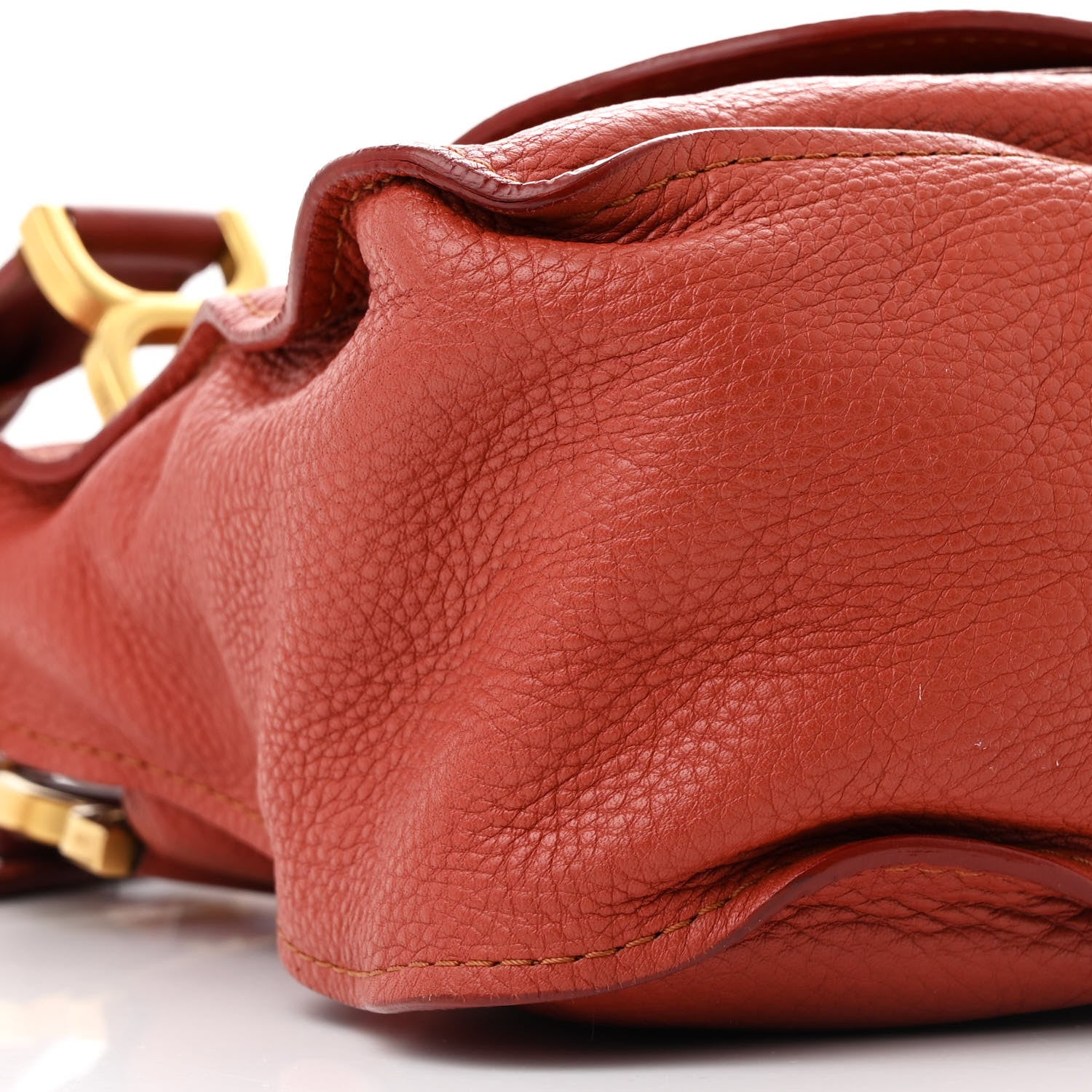 Chloe Calfskin Medium Marcie Satchel Maple Leaf 9 of 10
