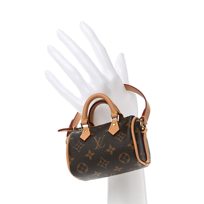 Louis Vuitton Monogram Micro Speedy Bag Charm 2 of 7