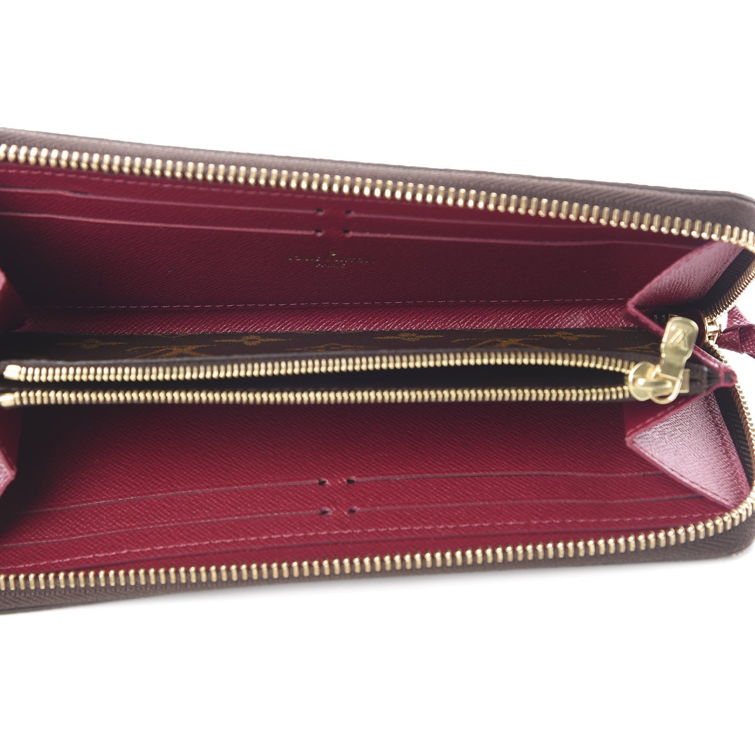 Louis Vuitton Monogram Clemence Wallet Fuchsia 5 of 10