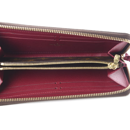 Louis Vuitton Monogram Clemence Wallet Fuchsia 5 of 10