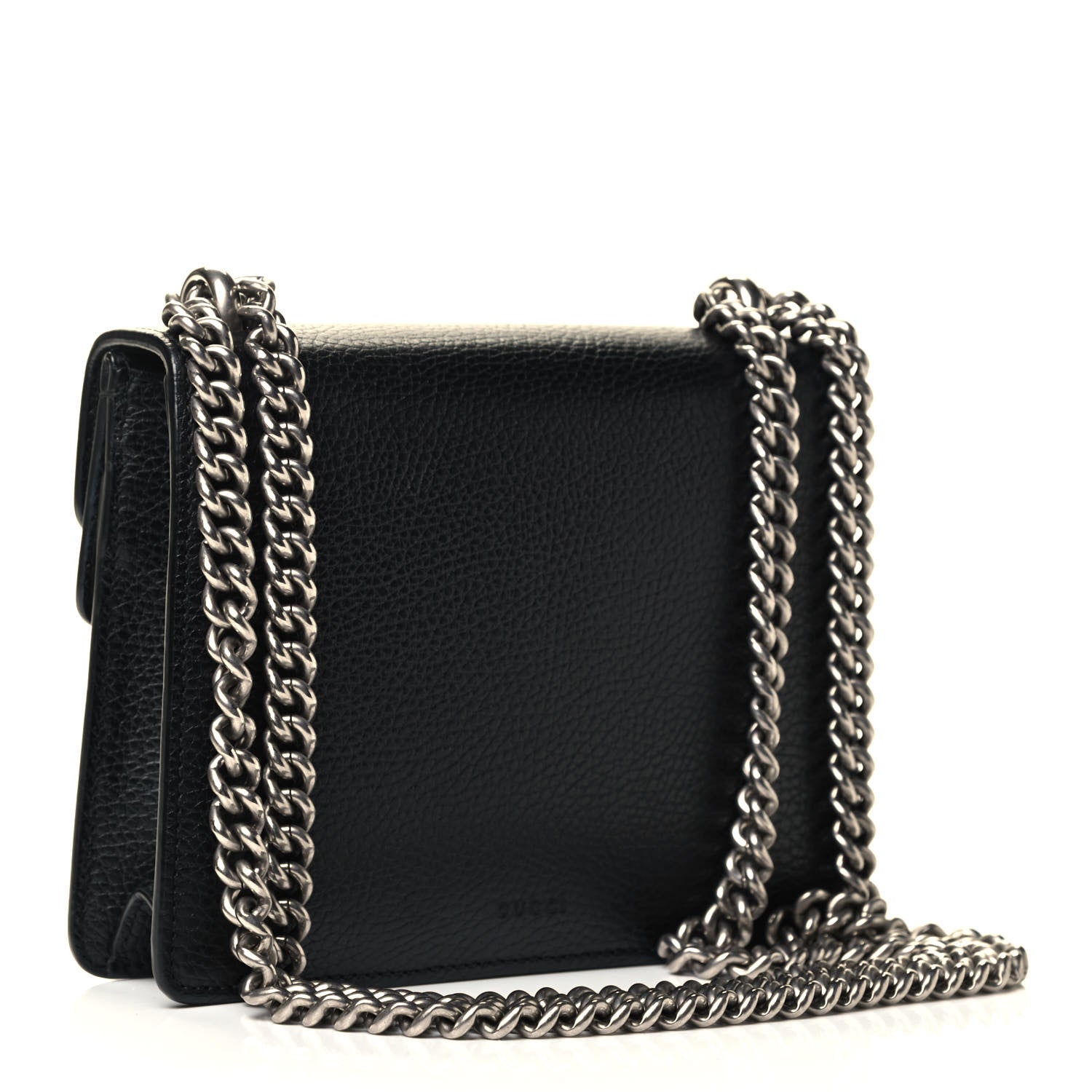Gucci Calfskin Mini Dionysus Shoulder Bag Black 2 of 4