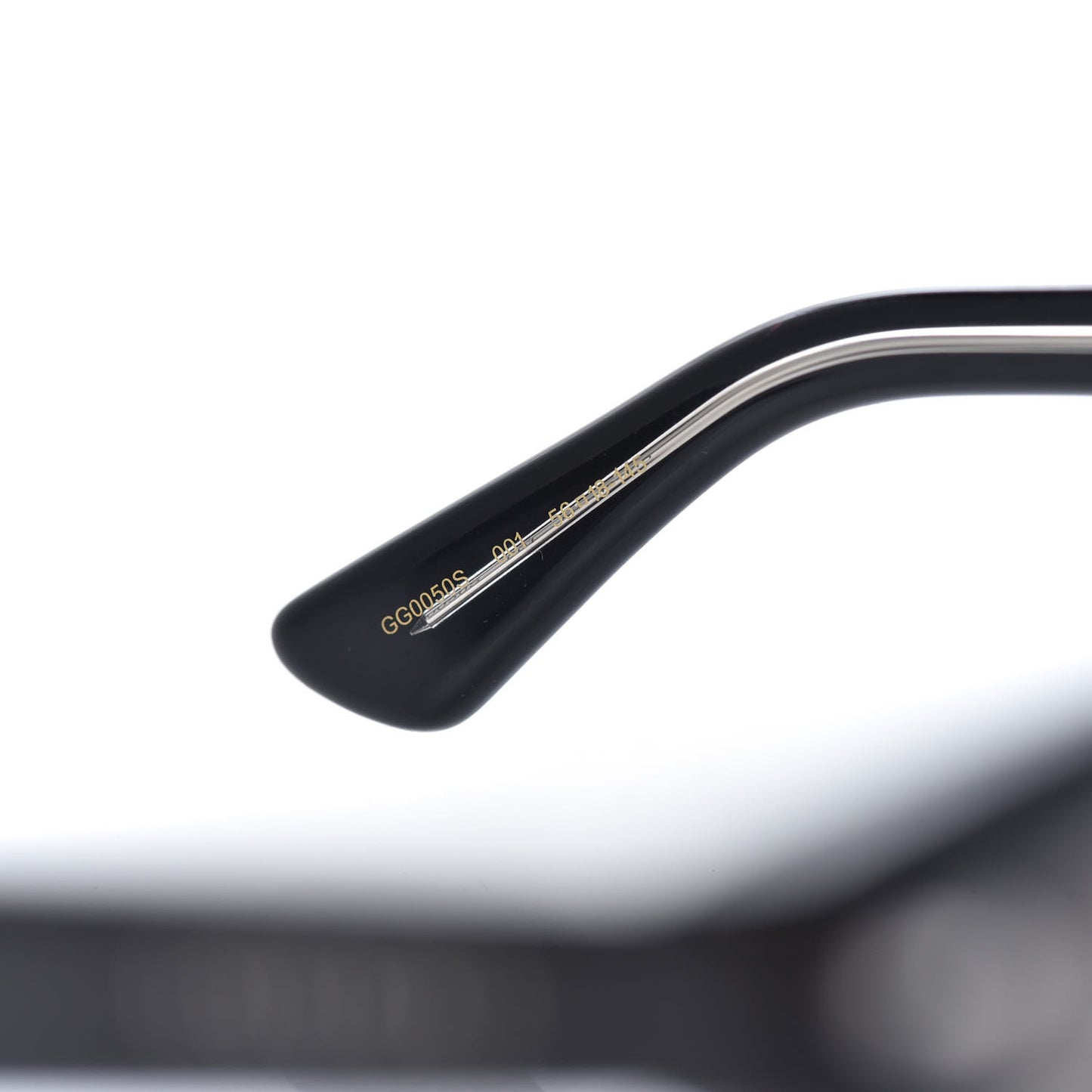 Square Frame Sunglasses GG0050S Black