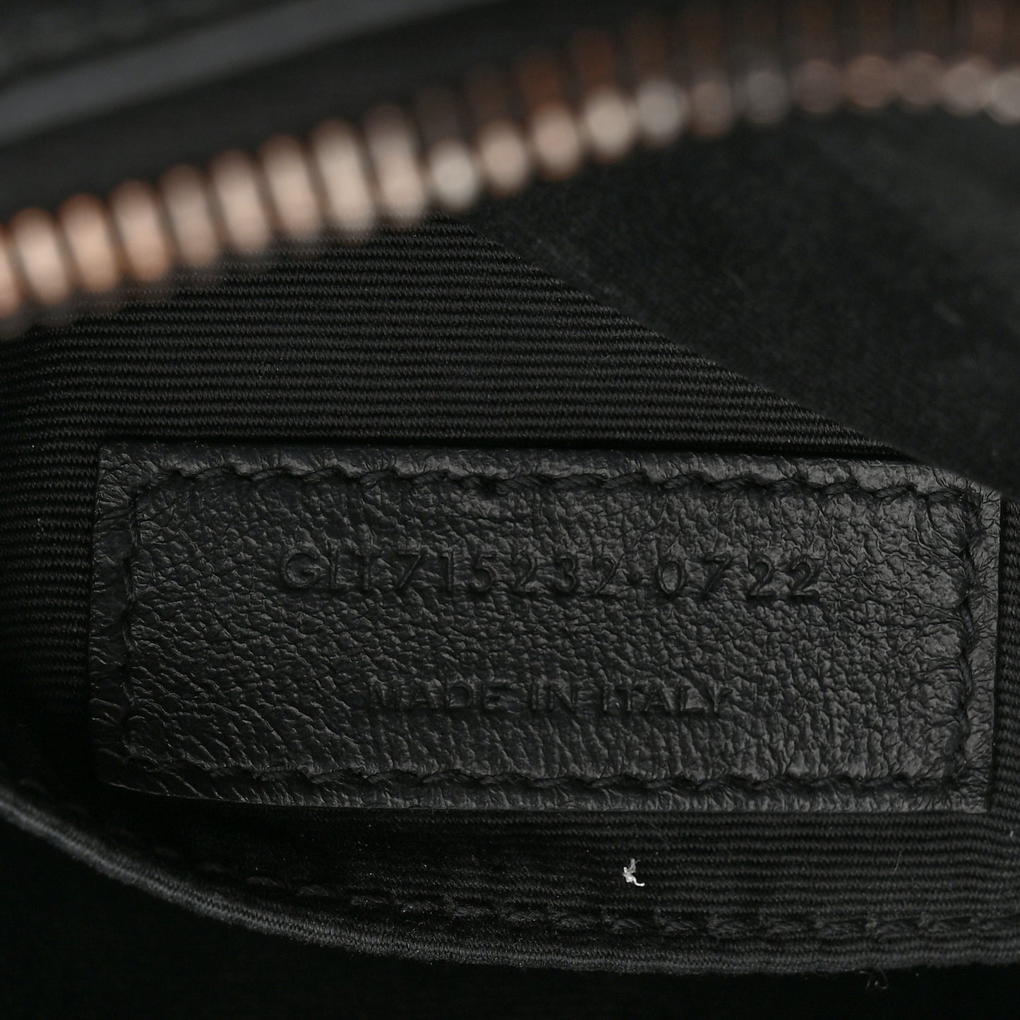 Calfskin Matelasse Monogram Lou Camera Bag Black