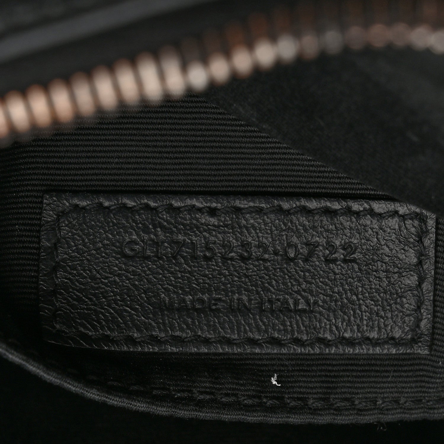 Saint Laurent Calfskin Matelasse Monogram Lou Camera Bag Black 7 of 10