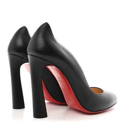 Christian Louboutin Nappa Agneska 100 Platform Pumps 37 Black 5 of 10