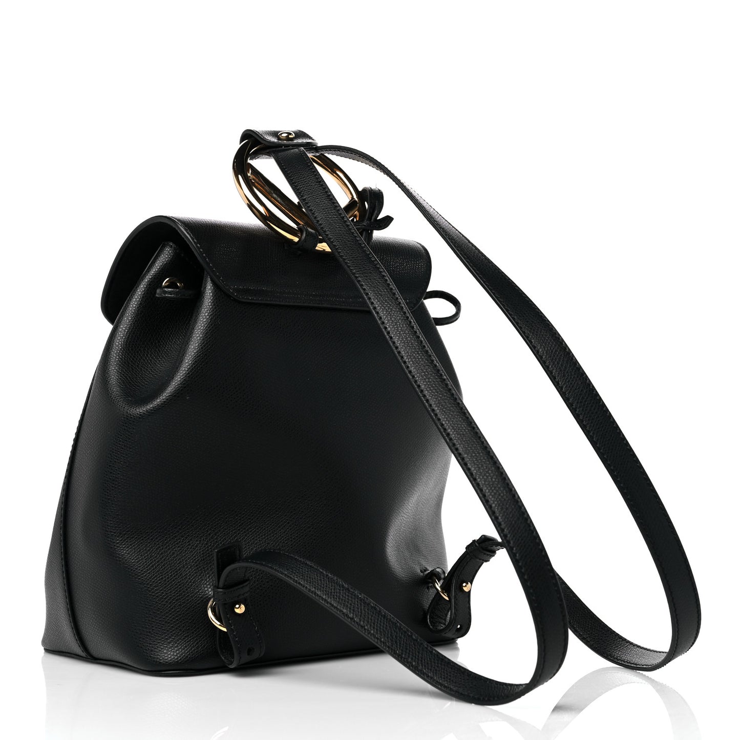Vitello Cruise F is Fendi Drawstring Backpack Black
