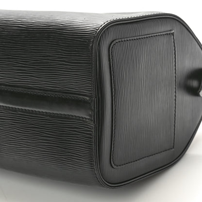 Louis Vuitton Epi Speedy 25 Black 10 of 12