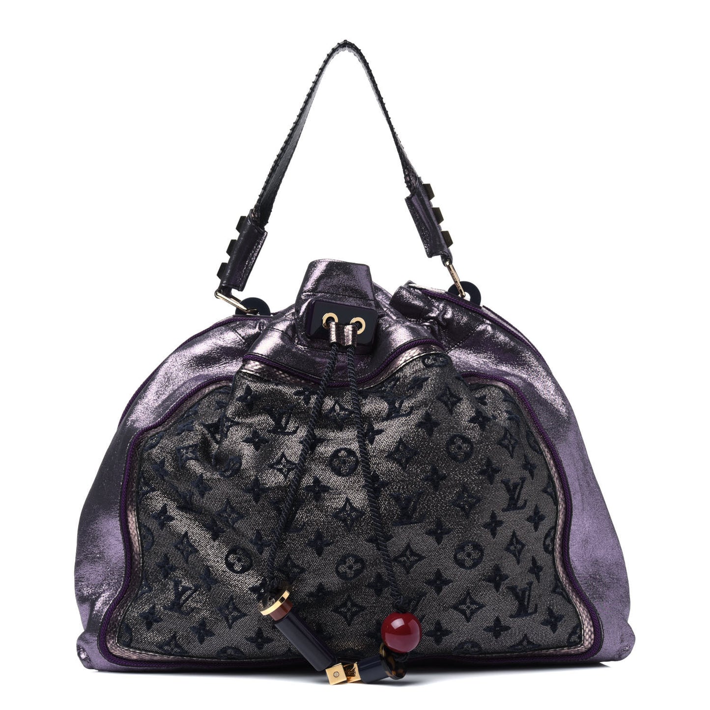 Monogram Lurex Bluebird
