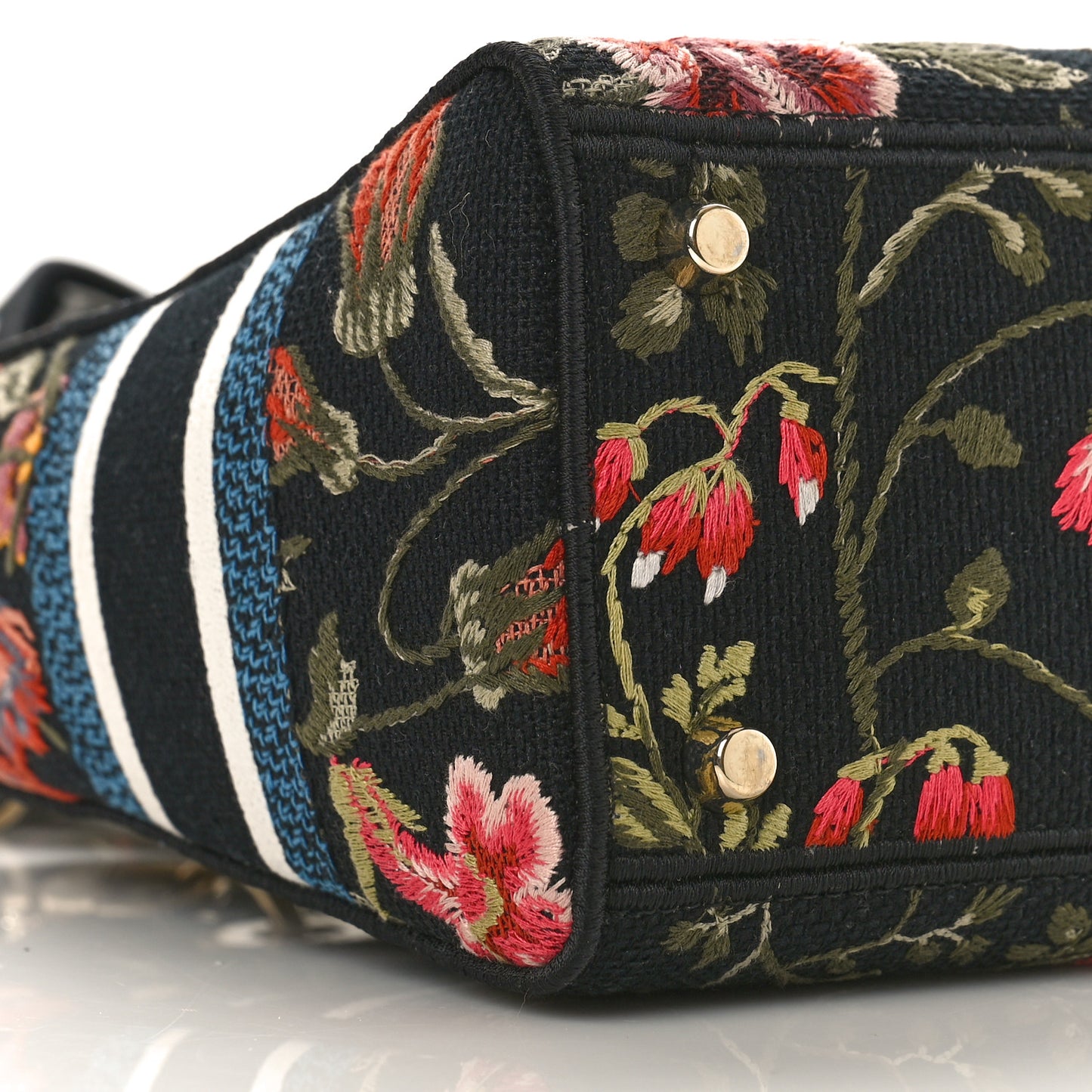 Canvas Embroidered Print Medium Lady D-Lite Multicolor